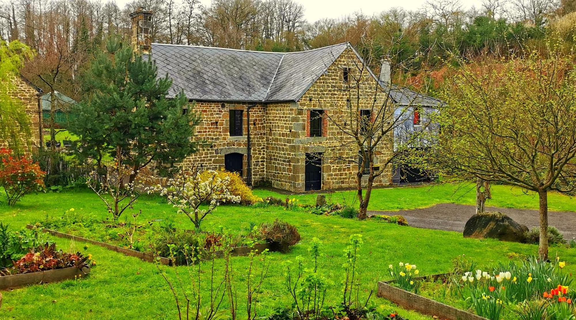 Le Moulin Des Rivieres Villa Breel Exterior photo