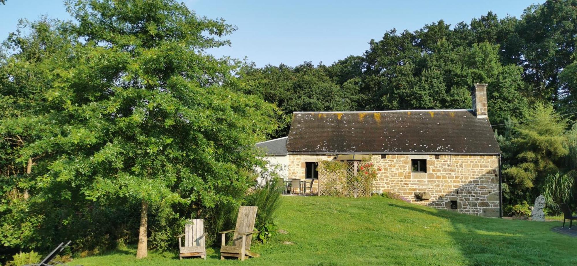 Le Moulin Des Rivieres Villa Breel Exterior photo